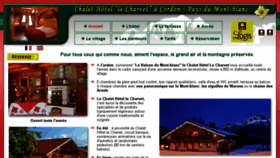What Hotel-charvet.com website looked like in 2016 (8 years ago)