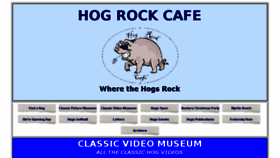 What Hogrockcafe2.com website looked like in 2016 (7 years ago)