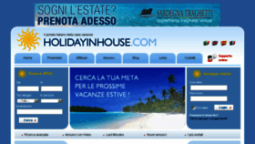What Holidayinhouse.com website looked like in 2016 (8 years ago)