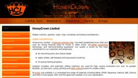 What Honeycrown.co.uk website looked like in 2016 (8 years ago)