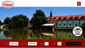 What Hotel-certousy.cz website looked like in 2016 (8 years ago)