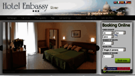 What Hotel-embassy.com website looked like in 2016 (8 years ago)