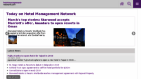 What Hotelmanagement-network.com website looked like in 2016 (8 years ago)
