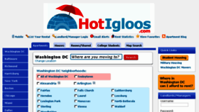 What Hotigloos.com website looked like in 2016 (8 years ago)