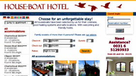 What Houseboathotel.nl website looked like in 2016 (7 years ago)