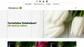 What Huiskula.fi website looked like in 2016 (8 years ago)