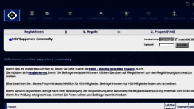 What Hsv-forum.de website looked like in 2016 (7 years ago)
