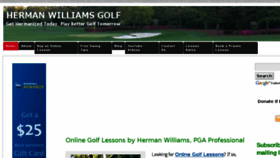 What Hermanwilliamsgolf.com website looked like in 2016 (7 years ago)