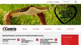 What Hakeminen.centria.fi website looked like in 2016 (8 years ago)