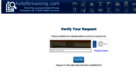 What Hotelbrowsing.com website looked like in 2016 (8 years ago)