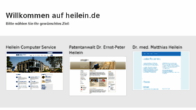 What Heilein.de website looked like in 2016 (8 years ago)