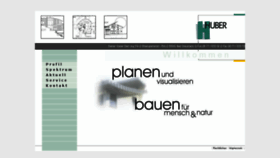 What Huberhaus.de website looked like in 2016 (7 years ago)