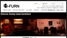 What Hi-furniture.com website looked like in 2016 (7 years ago)