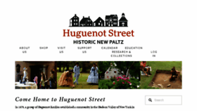 What Huguenotstreet.org website looked like in 2016 (8 years ago)