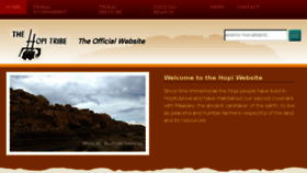 What Hopi-nsn.gov website looked like in 2016 (7 years ago)