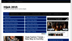 What Hijabfashionstyles.com website looked like in 2016 (8 years ago)