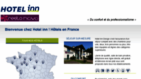 What Hotel-inn.fr website looked like in 2016 (8 years ago)