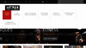 What Hyperfightfitness.com website looked like in 2016 (7 years ago)