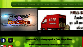 What Hydroconcepts.com.au website looked like in 2016 (7 years ago)