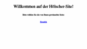 What Hoelscher-hi.de website looked like in 2016 (7 years ago)
