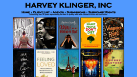 What Harveyklinger.com website looked like in 2016 (7 years ago)