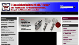 What Haussicherheitstechnik.de website looked like in 2016 (7 years ago)