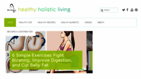What Healthy-holistic-living.com website looked like in 2016 (7 years ago)