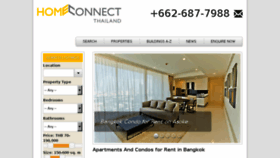 What Homeconnectthailand.com website looked like in 2016 (7 years ago)
