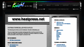 What Heatpress.net website looked like in 2016 (7 years ago)