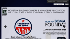 What Houstonboma.org website looked like in 2016 (7 years ago)