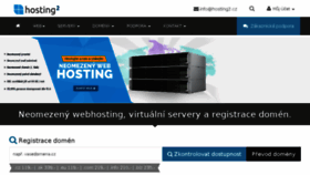 What Hosting2.cz website looked like in 2016 (7 years ago)