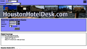 What Houstonhoteldesk.com website looked like in 2016 (7 years ago)