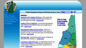 What Heatingoilnh.com website looked like in 2016 (7 years ago)