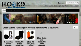 What H2o4k9.com website looked like in 2016 (8 years ago)
