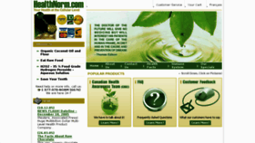 What Healthnorm.com website looked like in 2016 (7 years ago)