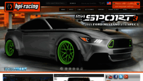 What Hpiracing.world website looked like in 2016 (7 years ago)