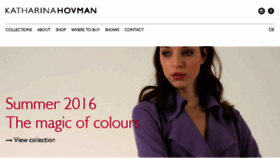 What Hovman.de website looked like in 2016 (7 years ago)