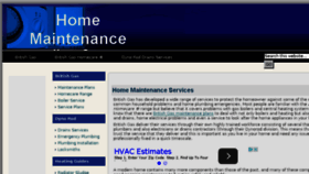 What Home-maintenance.info website looked like in 2016 (7 years ago)