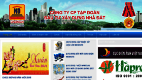 What Housinggroup.vn website looked like in 2016 (7 years ago)