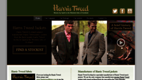 What Harristweedscotland.com website looked like in 2016 (7 years ago)