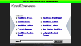 What Hoodriver.com website looked like in 2016 (9 years ago)