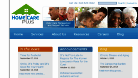 What Home-care-plus.com website looked like in 2016 (7 years ago)
