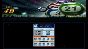 What Hasil4d.com website looked like in 2016 (8 years ago)
