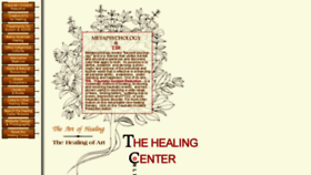 What Healing-arts.org website looked like in 2016 (7 years ago)