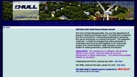 What Hullwind.org website looked like in 2016 (7 years ago)