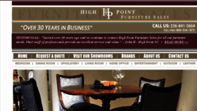 What Highpointfurnituresales.com website looked like in 2016 (7 years ago)