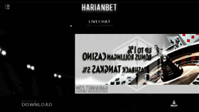 What Harianbet.com website looked like in 2016 (7 years ago)