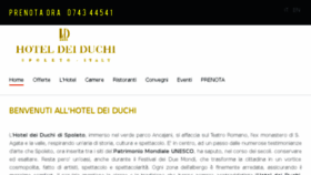 What Hoteldeiduchi.com website looked like in 2016 (7 years ago)