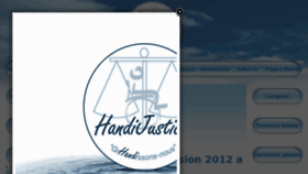 What Handijustice.fr website looked like in 2016 (7 years ago)