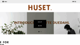 What Huset-shop.com website looked like in 2016 (7 years ago)